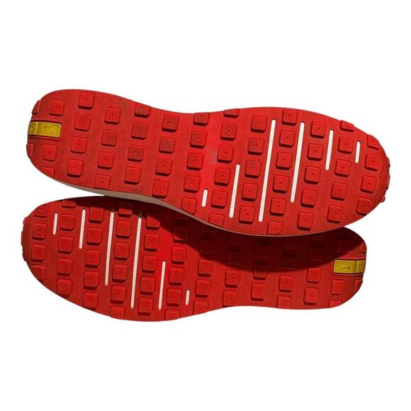 Nike Waffle One Floral Black Red Yellow Sneakers Men's 15 DQ7676-001 Running - Picture 8 of 8